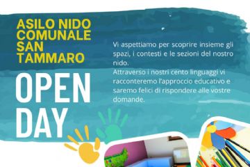 OPEN DAY - 18 APRILE 2026 - Asilo Nido Comunale San Tammaro